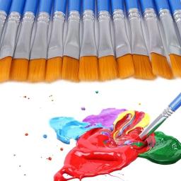 Multifuncional Pintura Pincéis, Equipamento de Pintura Artística, Gancho Linha Pintura, Artesanato Artes e Artesanato, 20Pcs - Image 3