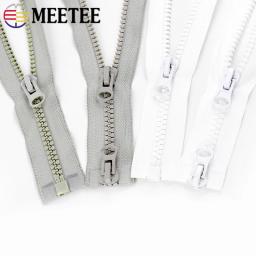Zíperes de resina duplos deslizantes, fecho longo aberto para jaqueta e barraca de costura, kit de reparo de vestuário, acessórios DIY, 8 #, 60-500cm - Image 5