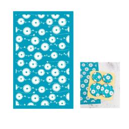 Estênceis de tela de seda para argila de polímero, kit de impressão de serigrafia reutilizável, para impressão em argila jóias brincos de argila tratamento uv - Image 6