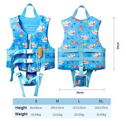 Oulylan Buoyancy Vest para Crianças, Criança, Jaquetas De Banho, Jet Ski Boating, Esportes Aquáticos à Vela, Suprimentos de Natação, Surf - Image 3