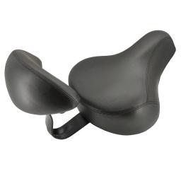 Conforto universal triciclo e-bike assento de sela com suporte de encosto capa de couro do plutônio veículos elétricos assento de bicicleta acessórios - Image 4