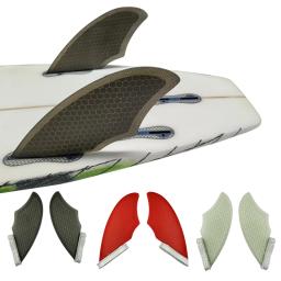 UPSURF-Twin Fins Keel para prancha de surf, Honeycomb Fins, Double Tabs, 2 Fins, Side Fins, Multicolor, FCS, Fin - Image 1