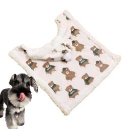Windproof Bear Patterns Pet Cape, Capa Do Cão, Cobertor Quente, Jaqueta De Cachorro, Traje, Acessórios De Inverno - Image 4