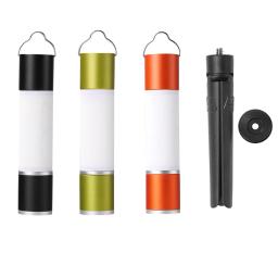 USB recarregável LED Camping lanterna, pendurado tenda lâmpada, caminhadas ao ar livre equitação, Stretchable, 1800mAh - Image 6