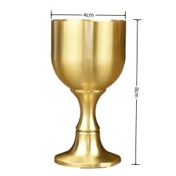 15ml 20ml 30ml vidro latão beber copo de licor caneca personalidade criativa anti-queda copo de cocktail drinkware para festa barra - Image 6