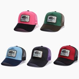 Anime Cartoon Bonés de Beisebol para Homens e Mulheres, Snapback, Hip Hop Chapéus, Algodão Sun Mesh Hat, Viseira Respirável, Bones Trucker, Streetwear - Image 2