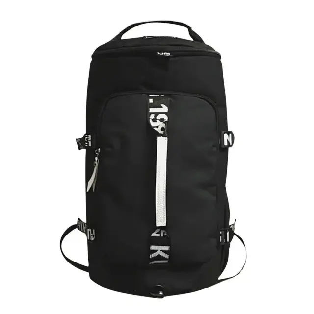 Mochila Esportiva de Grande Capacidade para Basquete e Uso Diário - Gym Duffle Canvas Bag Unissex com Compartimento para Laptop