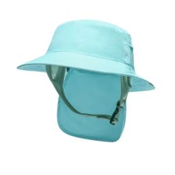Chapéu de balde de surf para homens e mulheres, sombra respirável, chapéu impermeável de abas largas à beira-mar, protetor solar de secagem rápida, verão - Image 2