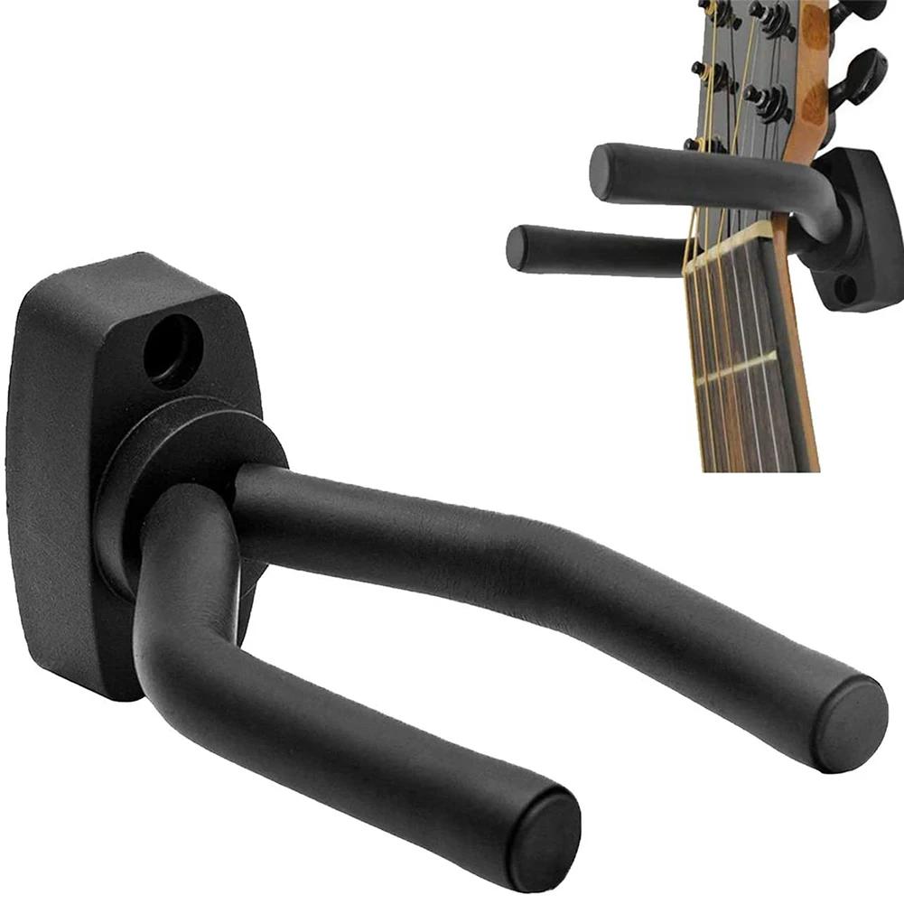 Madeira e Metal Titular Guitarra, Wall Mount, Stand Peças e Acessórios, Home Instrument Display, Cabides, Guitar Picks - Image 1