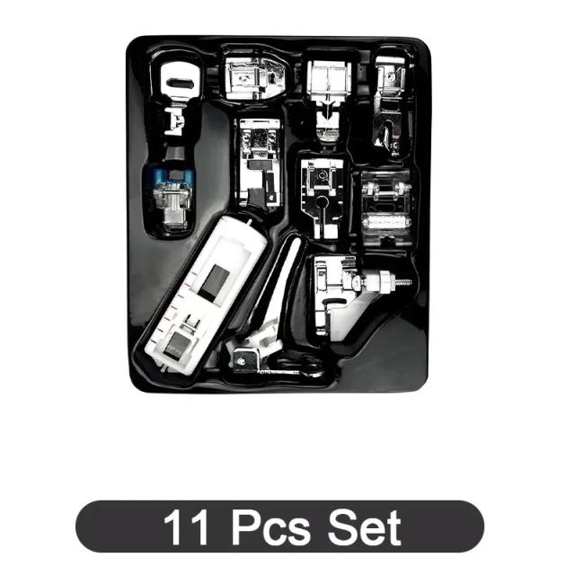 Kit Completo de Pedais e Acessórios para Máquinas de Costura - 8 a 82 Peças para DIY, Patchwork e Suprimentos de Costura
