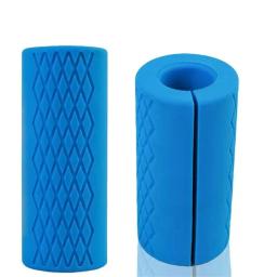 Haltere Fitness Equipment, Alças de barra grossa, Puxe o suporte de halterofilismo, Silicone Anti-Slip Protect Pad, Body Building - Image 5