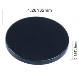 Forte disco de neodímio ímãs, Adesivo dupla face para artesanato, Poderoso ímãs de terras raras, Heavy Duty, Preto - Image 6