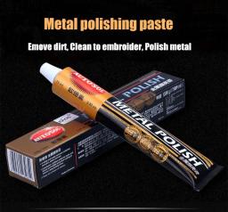 Ultimate Metal polimento creme, faca, máquina, cera de polimento, aço inoxidável, cerâmica, relógio, colar, removedor de ferrugem, espelho, 50g - Image 1