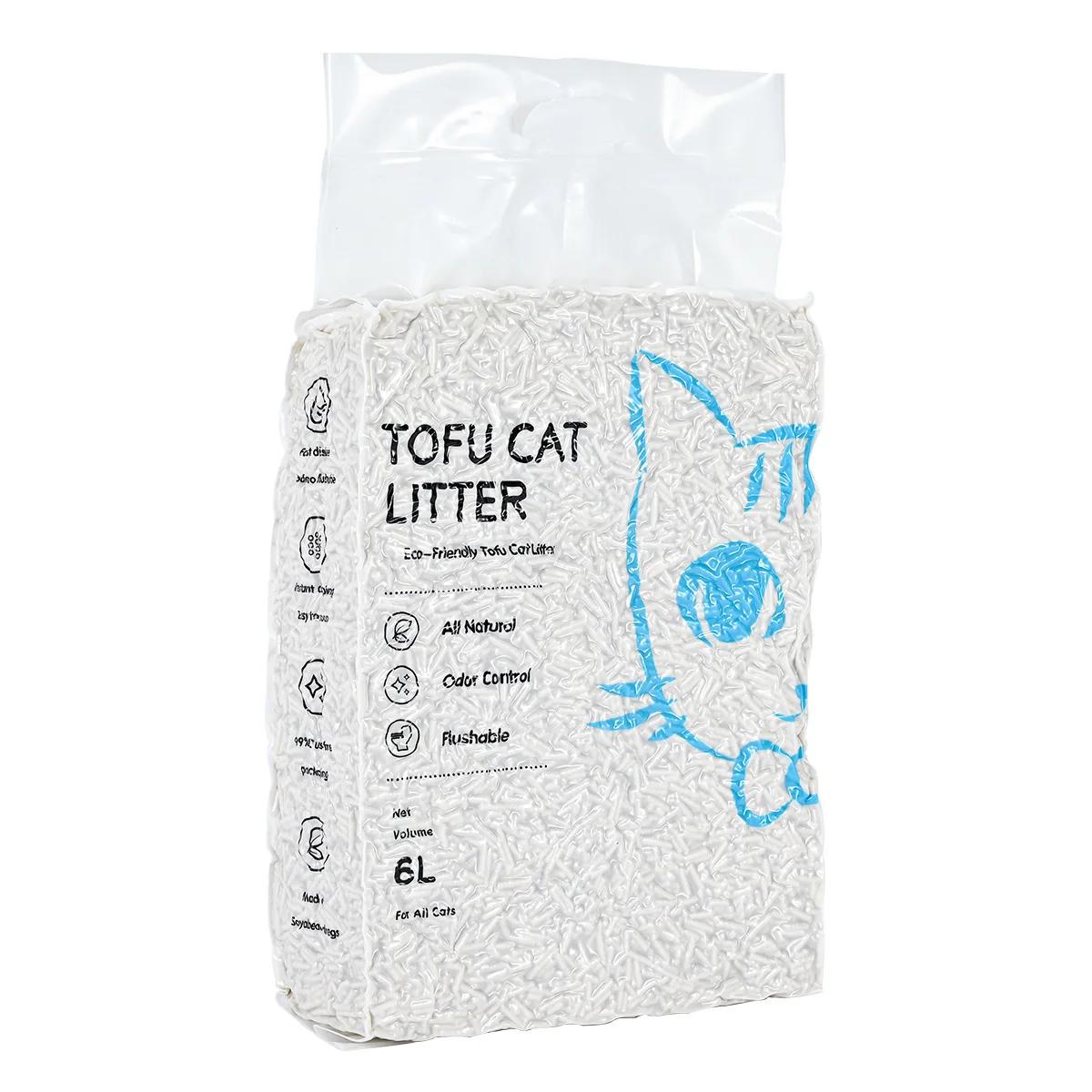 Lixo De Gato Misto Clássico Areia De Tofu, Desodorante Sem Poeira, Baixa Poeira, Fácil de Agrupar, Bentonita - Image 1