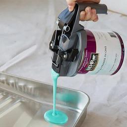 Tampa de pintura companheiro de mistura, ferramentas de cor de tinta, tampa de lama, agitador de tinta, ferramenta universal, prêmio, tanque de agitador, encapsulamento, capa 1 l/4l - Image 1