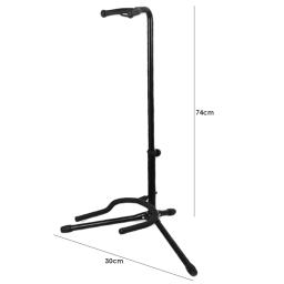 Metal Guitar Floor Stand Holder Suporte de guitarra folclórica dobrável Alaúde portátil Bass Rack para guitarra elétrica acústica Display Stand - Image 6