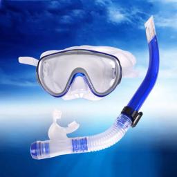 À prova dwaterproof água profissional mergulho máscara snorkels conjunto óculos de proteção fácil tubo respiração conjunto equipamento mergulho - Image 1