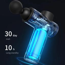 Pistola de Massagem Muscular Portátil, Tecido Profundo, Portátil, Elétrico, Silencioso, Percussão, 99 Velocidade, Ajustável, Corpo Profissional - Image 6