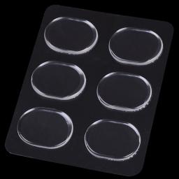 Tambor transparente amortecedor Gel Pads, Percussão Instrument Acessórios, Tambor e tambor silencioso, Novo, 6pcs por conjunto - Image 3