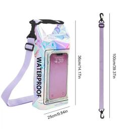 Bolsa impermeável para telefone celular, saco para rafting e caiaque, equipamentos para a praia - Image 5