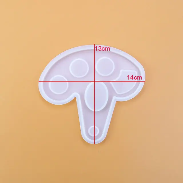 Molde de Silicone Multifuncional para Resina Epóxi: Crie Joias, Pranchetas e Bandejas com Estilo em Tamanhos S, M e L
