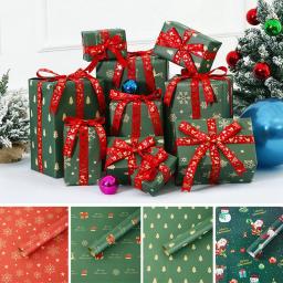 Atacado papel de embrulho de natal suprimentos de embalagem de presente caixa de presente de natal embrulho de presente de natal suprimentos de natal - Image 1