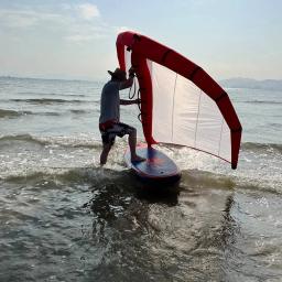 Outdoor Surf Hydrofoil, Handheld Windsurf inflável Kite - Image 3