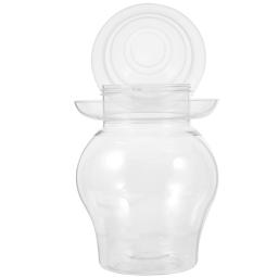 Garrafa De Recipiente De Plástico Para Fermentação De Alimentos, Frascos De Alimentos Domésticos, Kimchi Jar, Legumes Fermentando Pickle - Image 2