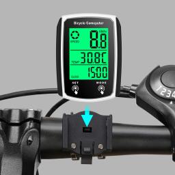 LCD Digital Com Fio Computador De Ciclismo, Velocímetro, Velocidade De Bicicleta, Odômetro, Luz De Fundo, Acessórios De Bicicleta - Image 1