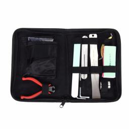 Profissional Guitar Care Tool Kit, Reparação Manutenção Tech Set para baixo elétrico acústico, Kit de ferramentas, 4 tipos - Image 4