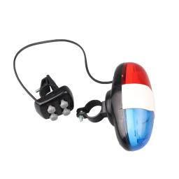 Sirene eletrônica para carro de polícia, 6 sirene LED, 4 sons de tom, campainha de bicicletas, lanterna traseira - Image 3