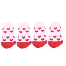 Criativo animal de estimação suprimentos cão de estimação filhote de cachorro gato sapatos chinelos antiderrapante meias pet bonito interior para pequenos cães gatos botas de neve meias - Image 4