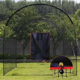 Softball e Baseball Training Cage Mat, Multifuncional Backstop Padding, Resistente ao desgaste Pitching Net - Image 4