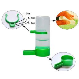 Dispensador de água automático do pássaro e alimentador de alimentação, gaiola anti-arranhões, papagaio pet, copo bebendo e tigela, pássaros suprimentos, 2pcs - Image 3