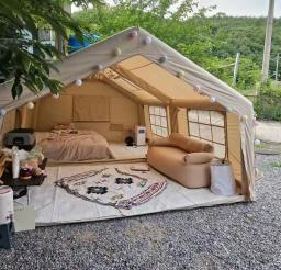 Barraca inflável Coody 17.2 Pro de alta qualidade Popular barraca de acampamento de inverno casa de barraca de ar para exterior - Image 4