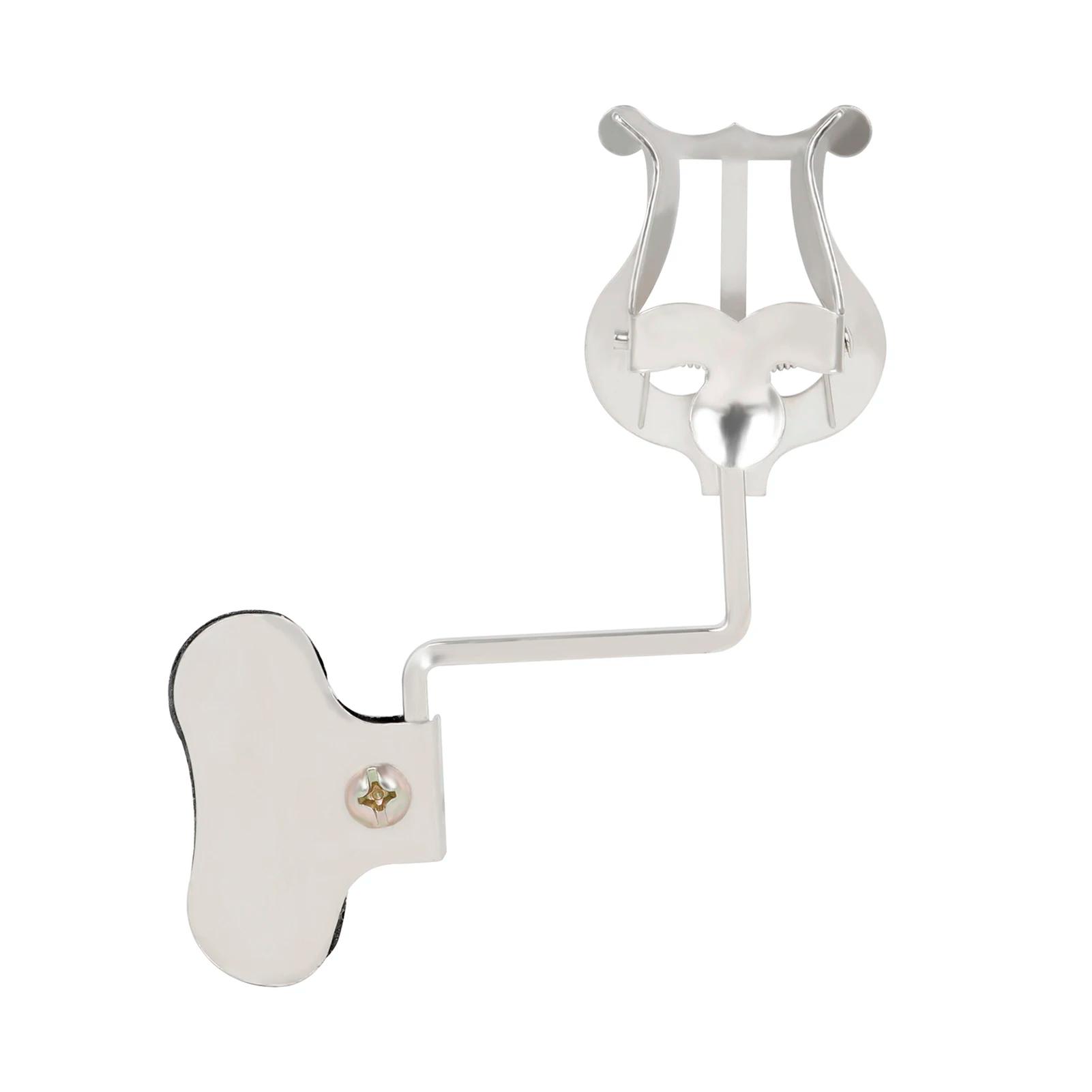 Clamp-on Music Stand portátil para Folha de Lira Saxofone Tenor Chifre Trompete Marchando Universal Clip Holder para Instrumentos de Sopro - Image 1