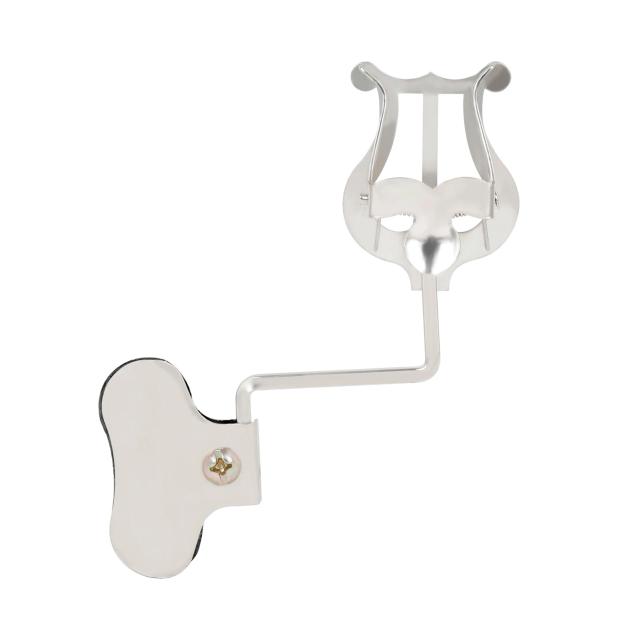 Suporte Musical Portátil Clamp-on Universal para Instrumentos de Sopro como Saxofone Tenor e Trompete