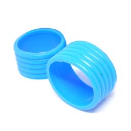 Raquete de tênis Grip, anel elástico, Fix Overgrip, flexível, protetor antiderrapante, envoltórios, ao ar livre, borracha fixa, acessórios, 2 pcs - Image 6