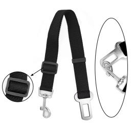 Cinto de segurança ajustável para Pet, Chumbo Dog Collar Segurança, Nylon Tecido Tether, Suprimentos de Viagem, Acessórios - Image 4