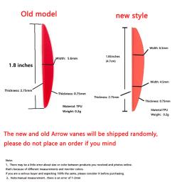 Palhetas de seta tpu de 1.8/2 polegadas, 50 peças, acessórios de tiro de caça, 7 cores adequadas para setas de 6.25/7.5 polegadas - Image 6