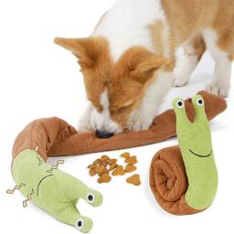 Pelúcia Caracóis Brinquedos para Pet, Sniffing Brinquedos, Escondendo Alimentos, Dog Supplies, Puppy - Image 2
