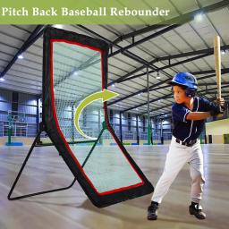 Baseball prática treinador alvo Net, Cricket, lacrosse Rebounder - Image 5