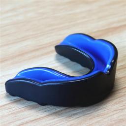 Boca Guarda para Futebol Wrestling e Hóquei, Esportes Mouthguard, Gum Shield, Lacrosse, Contato Esporte Combate, 4PCs - Image 1