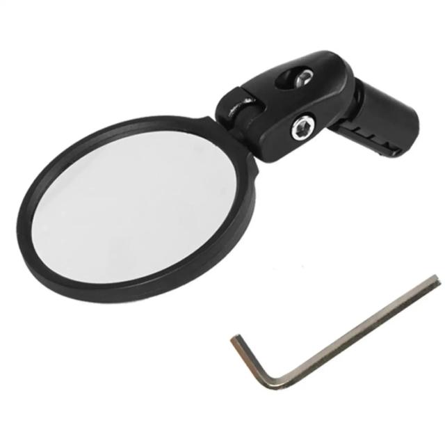 Espelho Retrovisor Inquebrável para Bicicleta: Segurança e Ajustabilidade para Corridas e Estradas