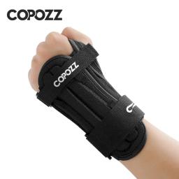Copozz esqui protetor de pulso mão snowboard proteção patins suporte de pulso ginásio protetor de palma de esqui para homens mulheres crianças - Image 2