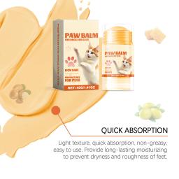 Creme Hidratante para Pés para Pet, Bálsamo Pata, Suprimentos de Cuidados Domésticos, Patas de Inverno, Produto de Higiene para Gato, 40g - Image 5