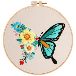 Ponto Cruz Bordados Kits, Hoop Frame, Anéis Suprimentos, Racks Padrões Conjuntos, Kit DIY artesanal, Artesanato adulto, Habilidade Mão De Costura - Image 3