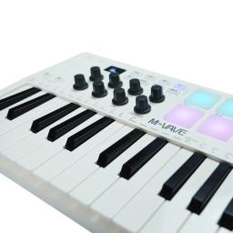 M-VAVE-MIDI Controlador de teclado, percussão, Bluetooth, música, combate, arranjador, SMK25 II - Image 5