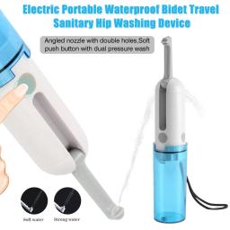 Bidé de vaso sanitário elétrico com carga usb, bidês portáteis, pulverizador portátil, banheiro, prático, kit de bidê de viagem - Image 2