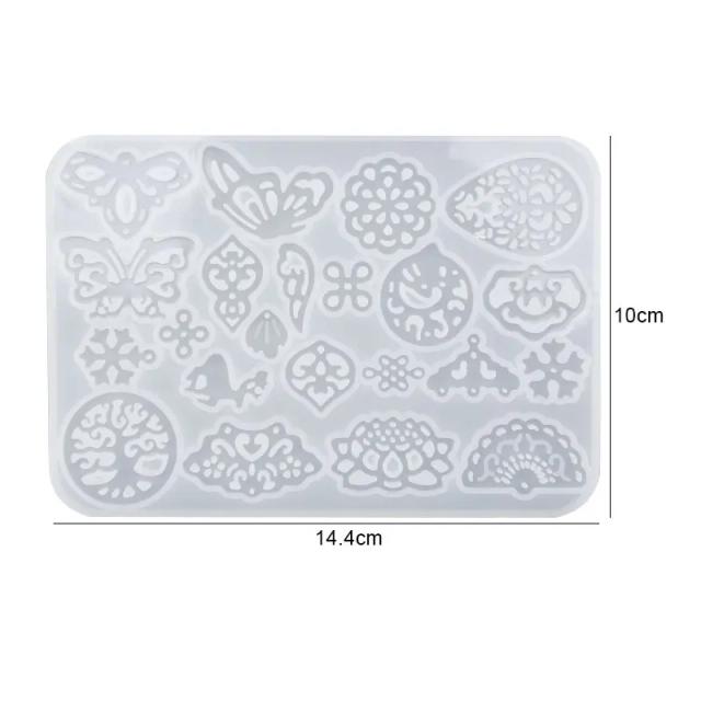 Moldes de Resina e Silicone para Brincos e Joias: Crie suas Práticas Artesanais de Faça Você Mesmo
